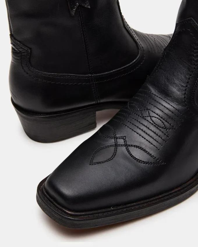 Sanderson svart skinn Sanderson svart skinn