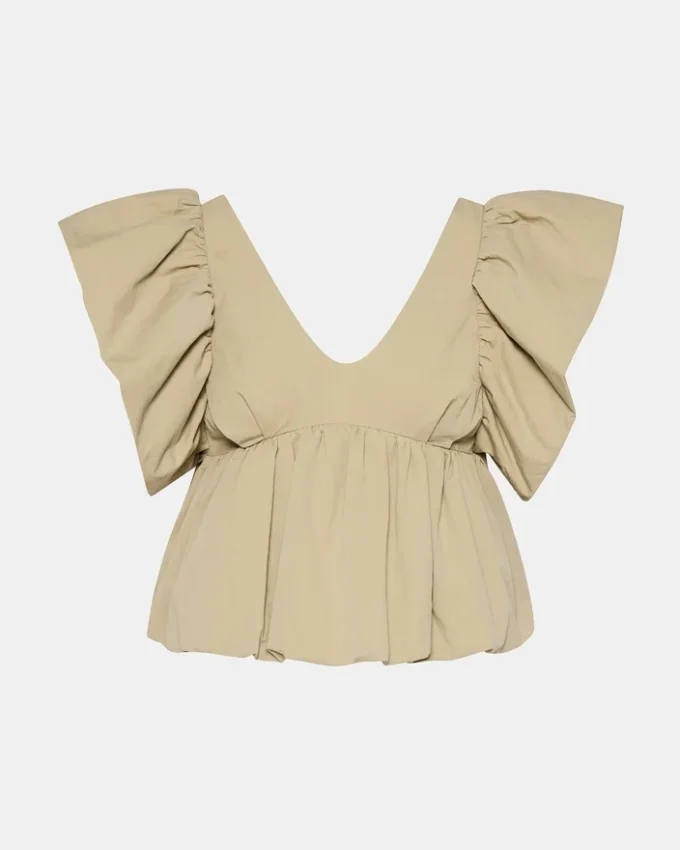 Saskya-top i khaki