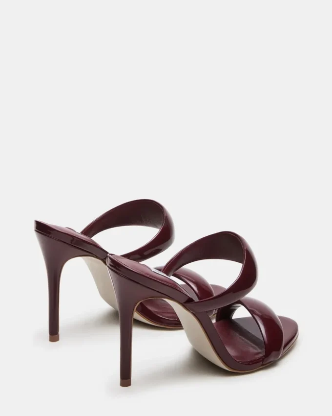 Saturn vinrød lakksko