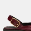 Shay Burgundy Leather