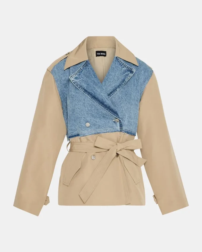 Shyla Coat Denim Multi