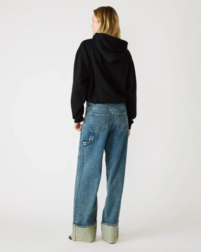 Sm Logo-hettegenser, svart