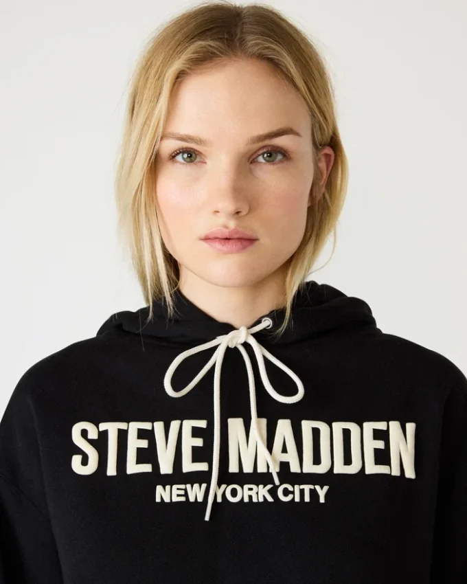 Sm Logo-hettegenser, svart