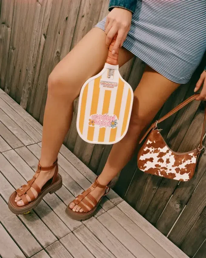 Smith Bag brun ku-mønster