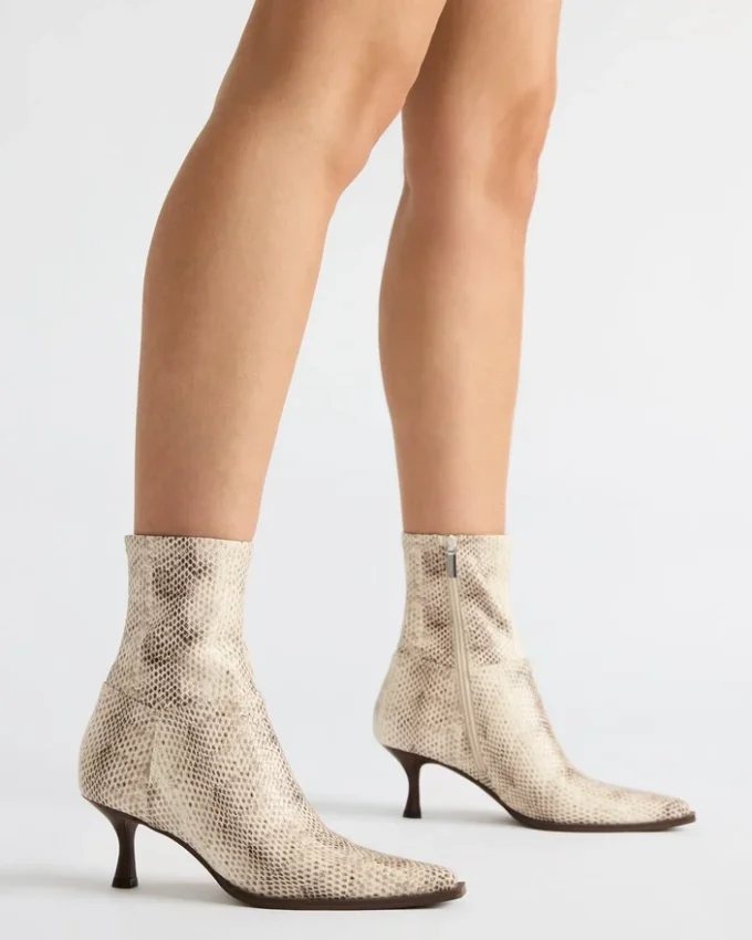 Stasia naturlig slangeskinn