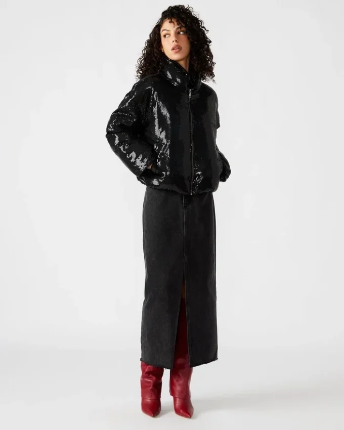 Stratto-jakke, svart