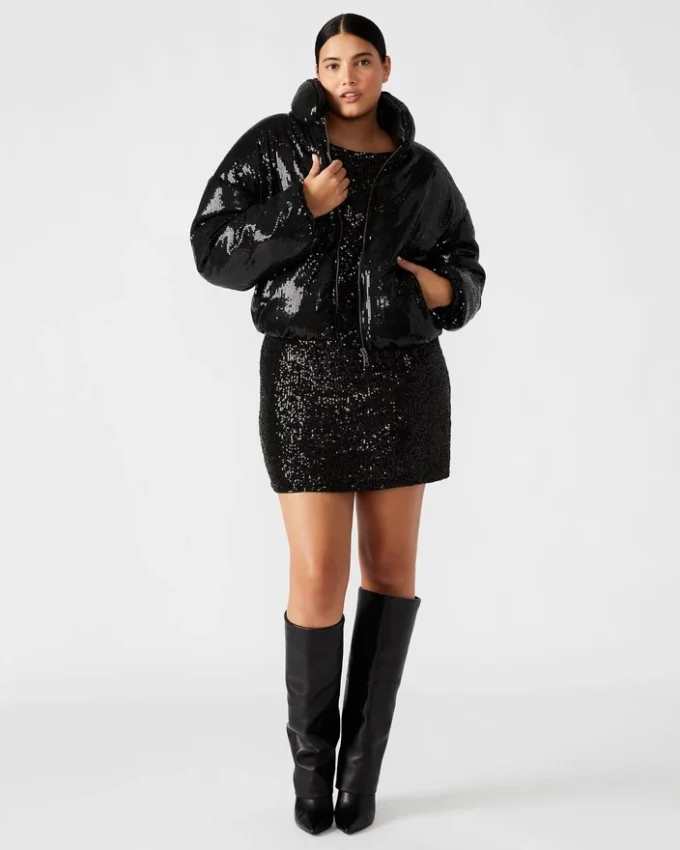 Stratto-jakke, svart