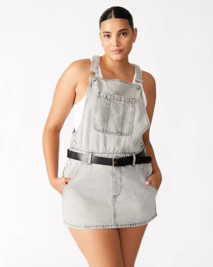 Tamia-kjole, lysegrå Tamia-kjole, lysegrå