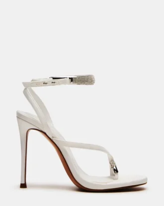 Tia Rhinestones hvit sateng