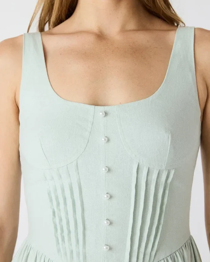 Tianna-kjole Powder Puff