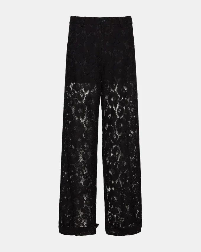 Tre Lace Pant Black