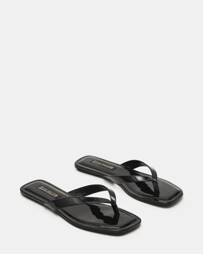 Trella svart lakksko