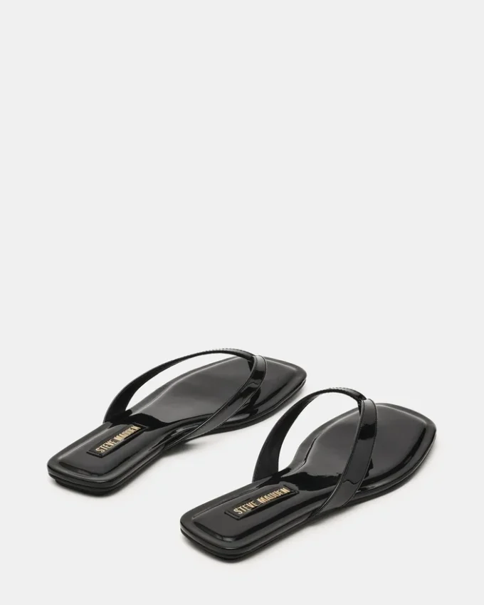 Trella svart lakksko