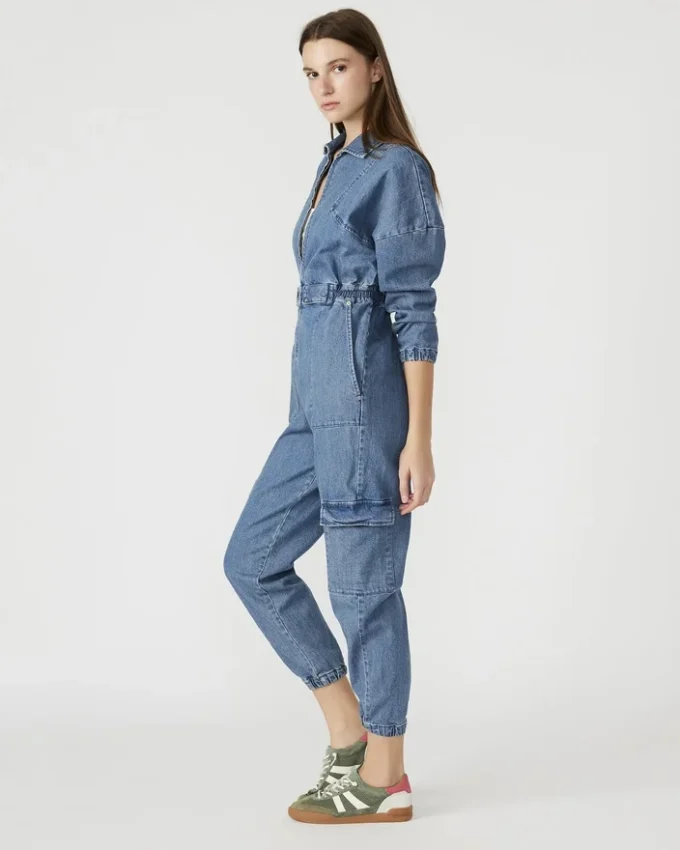 Trista denim-jumpsuit