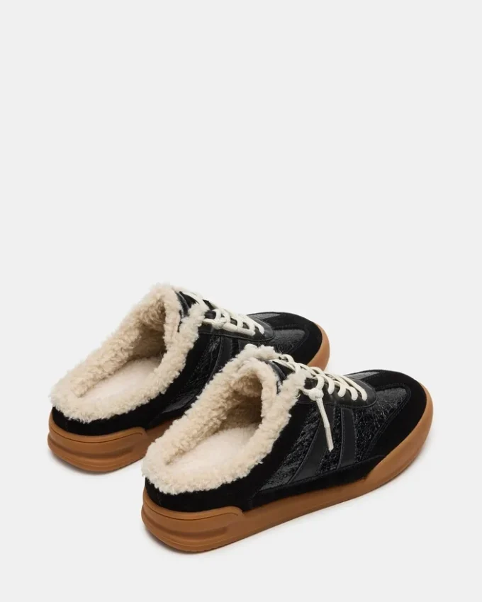 Vandy Faux Fur Black Multi Vandy Faux Fur Black Multi