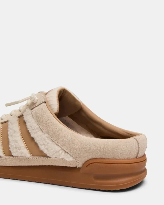 Vandy Faux Fur Bone Multi Vandy Faux Fur Bone Multi