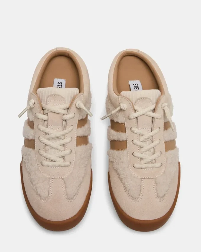 Vandy Faux Fur Bone Multi Vandy Faux Fur Bone Multi