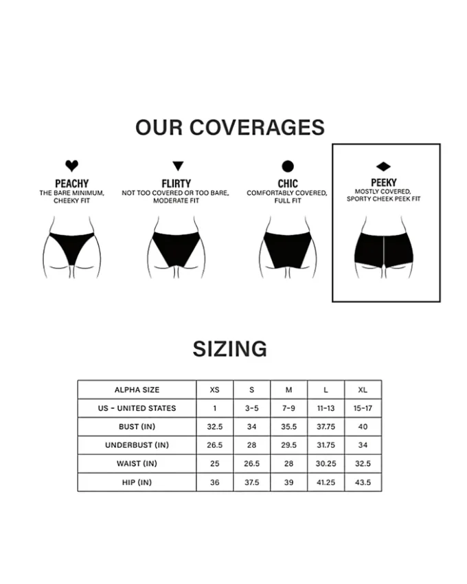 What a Stud bikinibukse, svart